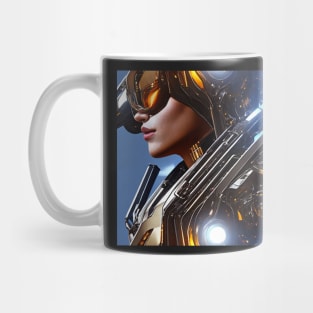 Seamless Futuristic Mech VIII Mug